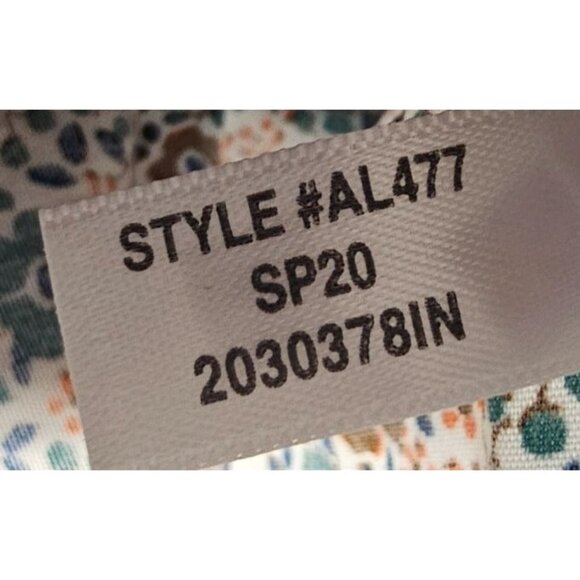 J. Crew Mens L Slim Fit Flex Washed Floral Short Sleeve Button Up Shirt - Picture 10 of 10